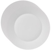 Orion Zestaw porcelanowych talerzy płytkich Mona linka 6 szt., 27 cm
