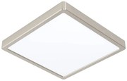 Szara lampa sufitowa LED 28,5x28,5 cm FUEVA 5 – EGLO