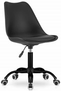 Czarny fotel biurowy ANDRIA