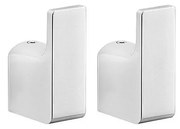 Gedy - ZESTAW 2x Haczyk ścienny PIRENEI chrom błyszczący