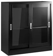 Szafka metalowa XD-018 czarna UNIQUE