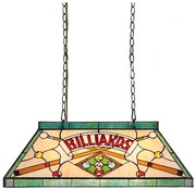 Prezent 1715 - Żyrandol na łańcuchu TIFFANY BILLIARD 3xE27/60W/230V