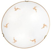 Kolarz 731.12.4.150 - Kinkiet NONNA 2xE27/60W/230V, śr. 40 cm, jeleni / różowe złoto