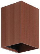 FARO 40537 - Kinkiet SOLE 1xGU10/8W/230V ceglasta wcięta kanciasty