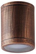 Prezent 48333 - Lampa zewnętrzna MOPTI 1xE27/12W/230V brąz IP54