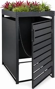 STILISTA skrzyń na 1 pojemnik, 68 x 124 x 80 cm, antracyt