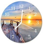 Zegar ścienny okrągły Molo