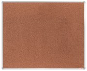 Tablica korkowa BoardOK w ramie aluminiowej, 1500 x 1200 mm, anodowana rama