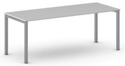 Biurko METAL, 200x80 cm, szary
