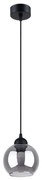 Czarna lampa wisząca ø 15 cm Grande – Nice Lamps