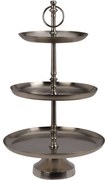 Metalowa patera 3 poziomy, 50 cm