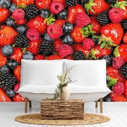 Fototapeta - Owocowa mieszanka (196x136 cm)