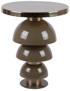 Metalowy okrągły stolik ø 46 cm Tess – Leitmotiv