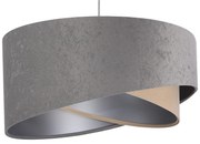 Lampa wisząca SILVERY szara/beżowa/srebrna BPS KONCEPT