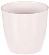 Osłonka ceramiczna na kwiaty Terakota, śr. 12 cm, biały