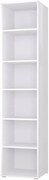 Biały wąski regał na książki 30 cm R0-K86