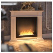 InFire - BIO kominek 115x100 cm 3kW biały