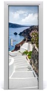 Fototapeta samoprzylepna na drzwi Santorini Grecja