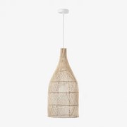 Lampa Sufitowa Wisząca Embid Biała & Ø45 Cm - ↑90 Cm Embid - Sklum