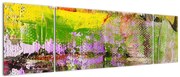 Obraz abstrakcji - malarstwo (170x50 cm)