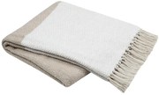 Koc bawełniany GENEVE z frędzlami, 125 x 150 cm