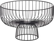 Kosz na owoce z podstawą, metal, 28 cm