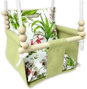 Dziecięca huśtawka wodoodporna liście B0-K90