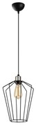 Czarna metalowa lampa wisząca Opviq lights Desponia