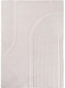 Dywan nowoczesny 3D Pompei Geometria kremowy  80 cm x 150 cm