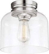 Feiss FE-HOUNSLOW-F-PN - Lampa sufitowa HOUNSLOW 1xE27/60W/230V chrom błyszczący