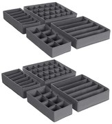 Organizer na bieliznę do szuflady GRANT szary