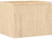 Mexen Rivel szafka łazienkowa podumywalkowa 60 cm, 1 szuflada, ryflowana , dąb - 91A20-06047-1-BF81