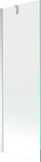 Mexen Next parawan nawannowy 1-skrzydłowy 60 x 150 cm, transparent, chrom - 895-060-000-00-00-01