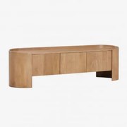Szafka Rtv 175x45 Cm Z Drewna Mango Sidney Drewno Mango - Sklum