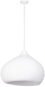 Lampa wisząca MAURO L 47cm, kolor biały– organic design w stylu Gaudiego