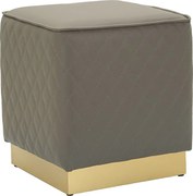 Pufa VKH352, Szary, 38x38x38 cm, Kendra Home