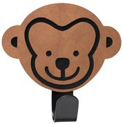 Brązowy stalowy haczyk bez wiercenia Monkey Nupo – LIND DNA