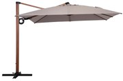 Parasol ogrodowy Termoli 3 x 3 m szary PATIO