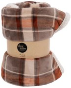 Koc w kratę, 200 x 150 cm