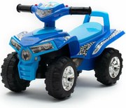 Baby Mix Odpychacz dziecięcy z dźwiękiem Quad, niebieski