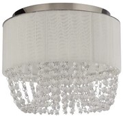 Searchlight 62617-3CC - Oprawa sufitowa BELLANO 1xG9/7W/230V, średnica 30 cm, biała