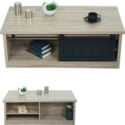 Stolik kawowy MCW-K75,  kolor naturalny