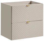 Szafka pod umywalkę VIVA CASHMERE 2S 60cm kaszmirowy mat COMAD