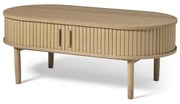 Stolik w dekorze dębu w naturalnym kolorze 60x120 cm Meta – Unique Furniture