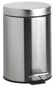 Kosz na śmieci 20x28 cm stal nierdzewna/srebrny