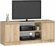 Szafka Pod Telewizor Z Półkami Dąb Sonoma C2-R35