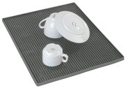 Szara gumowa podkładka do naczyń 40x30 cm Maxi – Wenko
