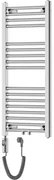 Mexen Mars grzejnik elektryczny 900 x 400 mm, 300 W, chrom - W110-0900-400-2300-01