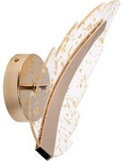 LED Kinkiet LED/12W/230V 3000-6500K złoty