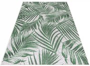 Dywan zewnętrzny Sunny listki zielone 80 cm x 250 cm